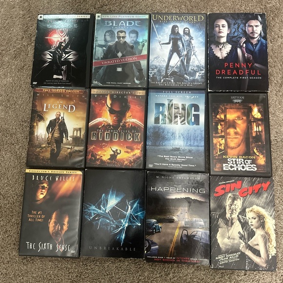 Horror Halloween lot dvd vampires ghosts monsters supernatural BLADE M. Night 20 - Picture 2 of 10